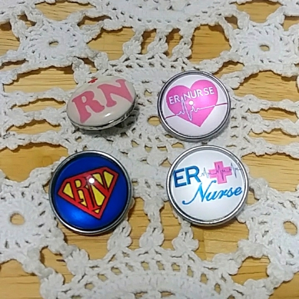 Vocation Snap Jewelry - Nursing Snap Buttons bundle